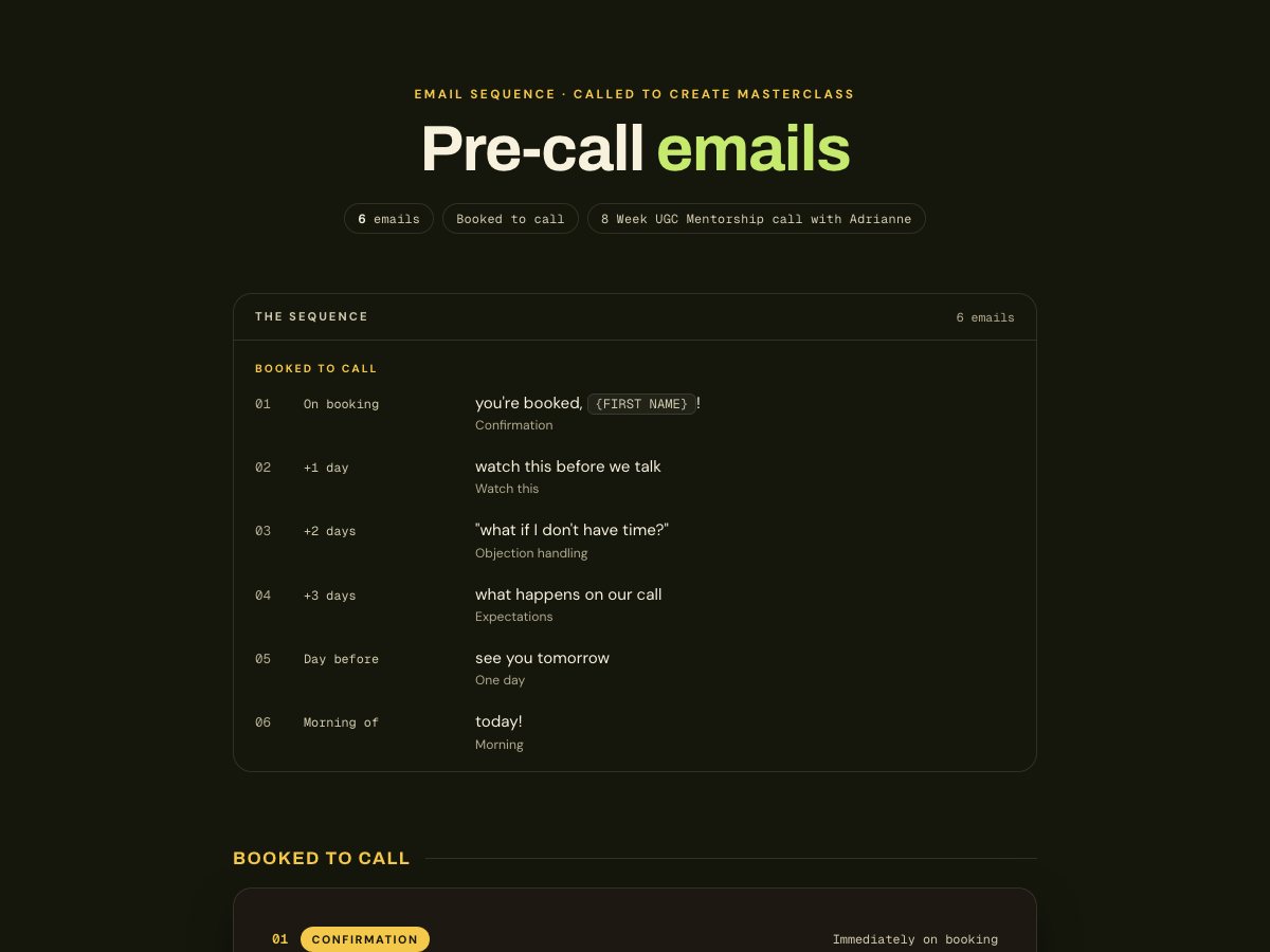 Pre-call preview